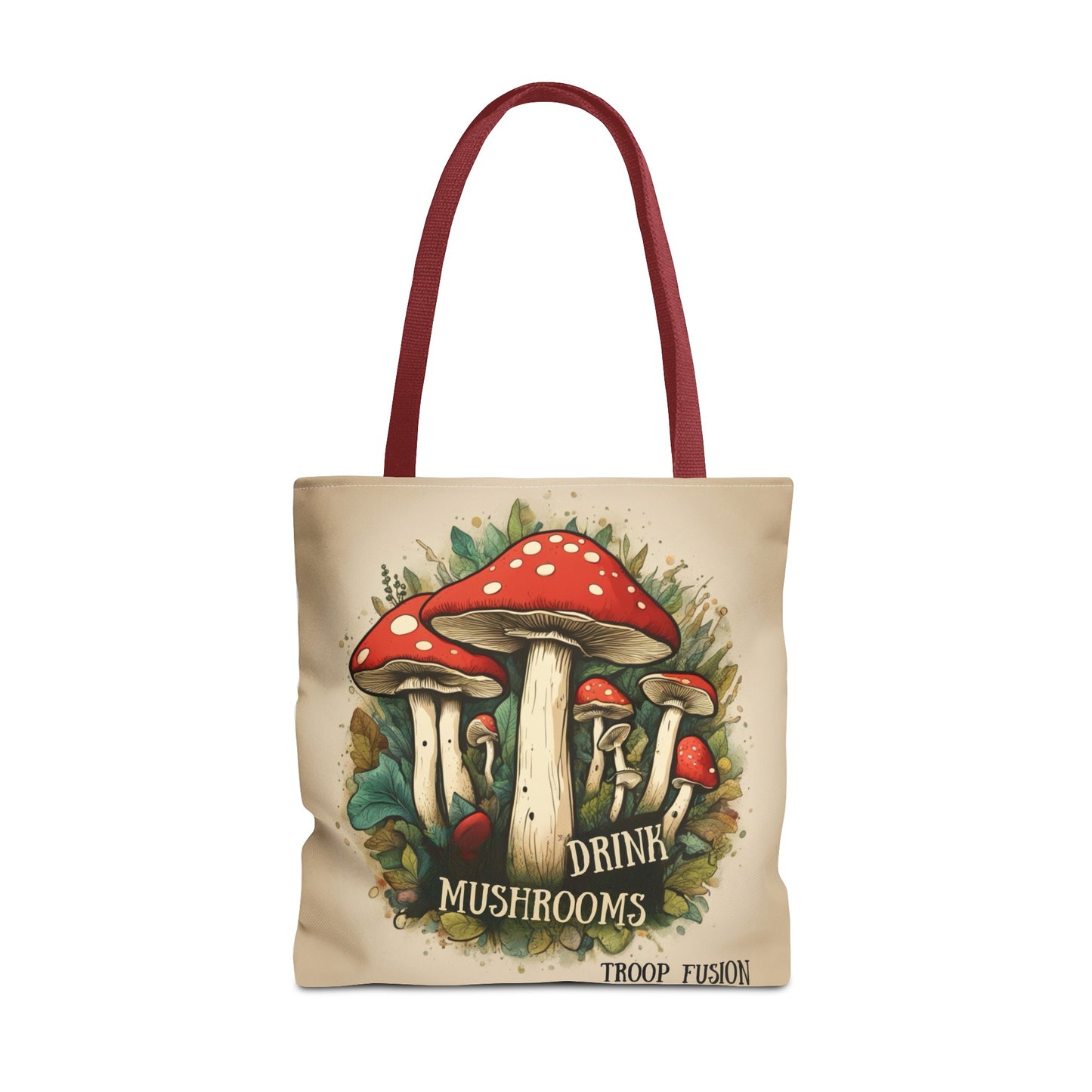 Drink Mushrooms Tote Bag