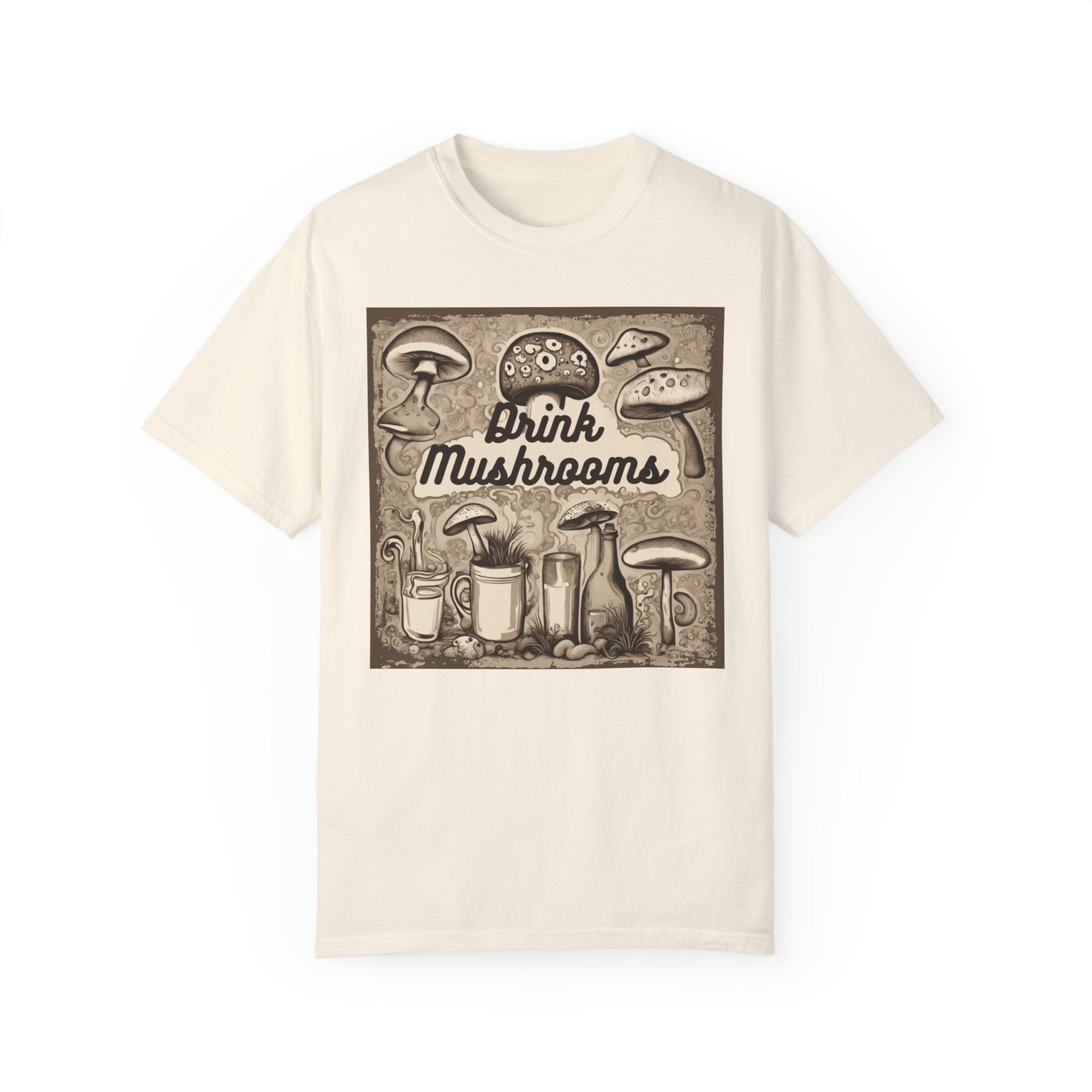 Drink Mushrooms Tee